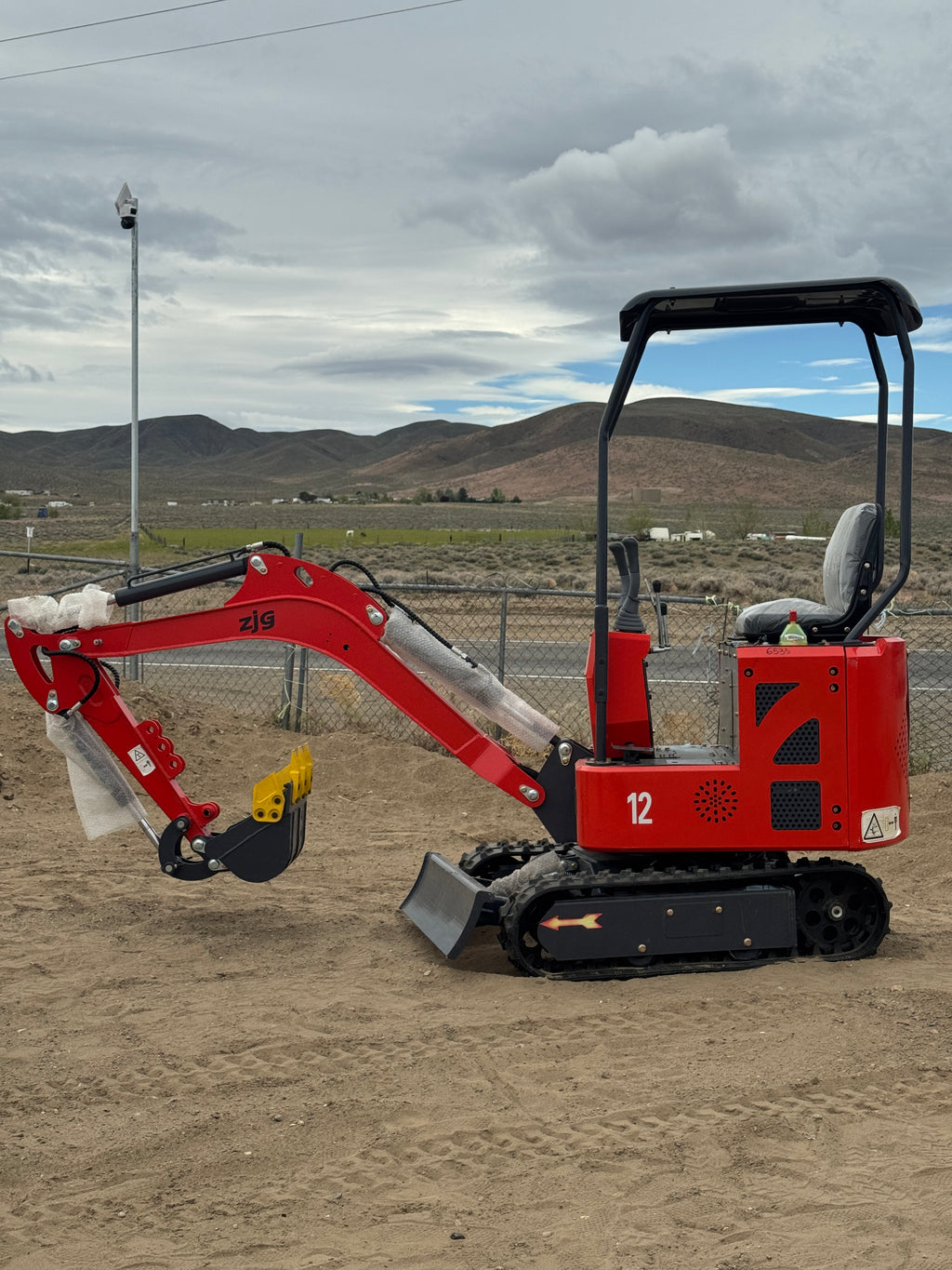 2026 ZJZ-12 Mini Excavator