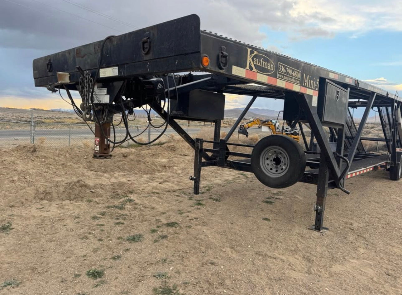 2017 Kaufman Mini 5 Hotshot Trailer